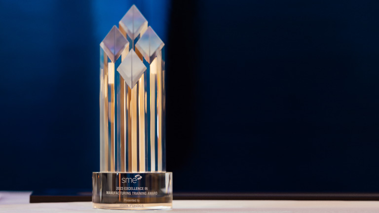 Excellence in Manufacturing Training Award