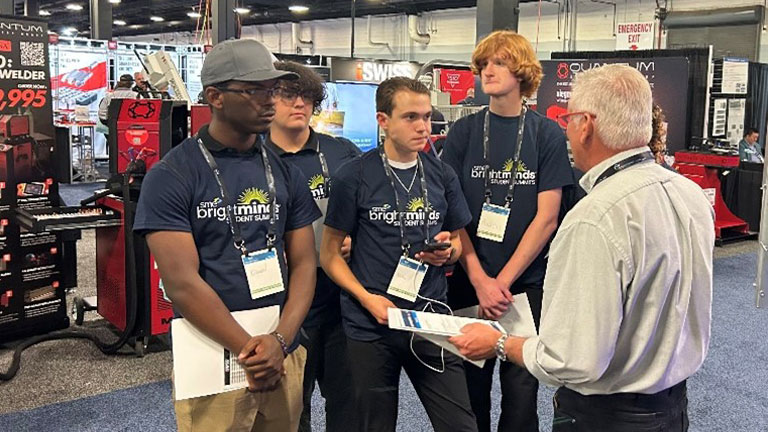 The Bright Minds Student Summit gives students more than just an introduction to manufacturing, it gives them direction