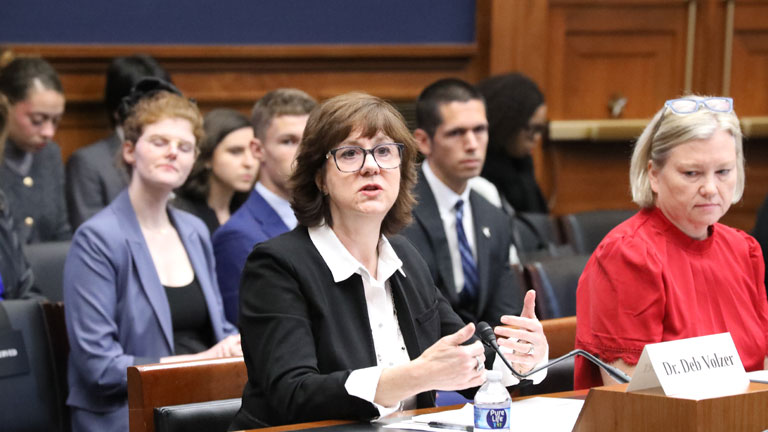 SME’s Dr. Debra Volzer Testifies Before Congress on the Urgent Need to Rebuild America’s Manufacturing Workforce