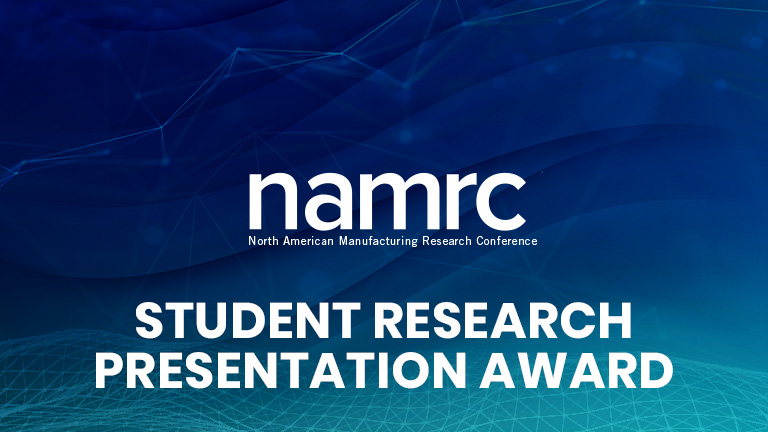 NAMRC Student Research Presentation Award