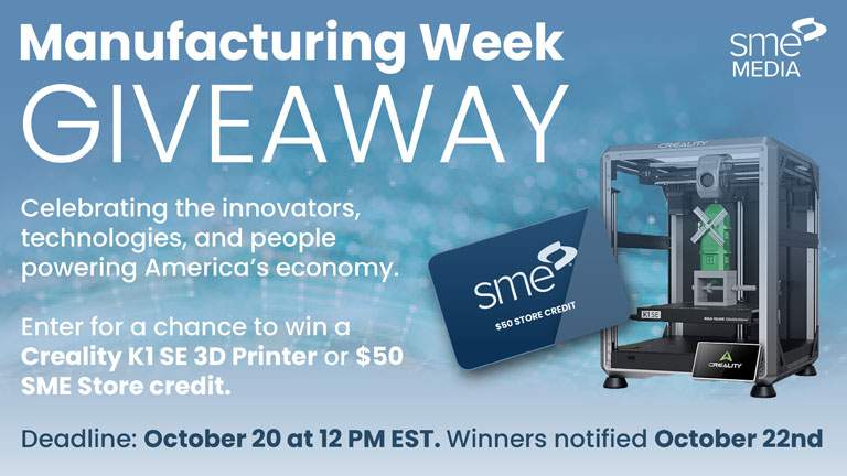 Manufacturing Week Giveaway